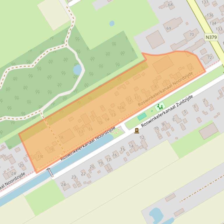 Kaart van postcodegebied 7895TT.