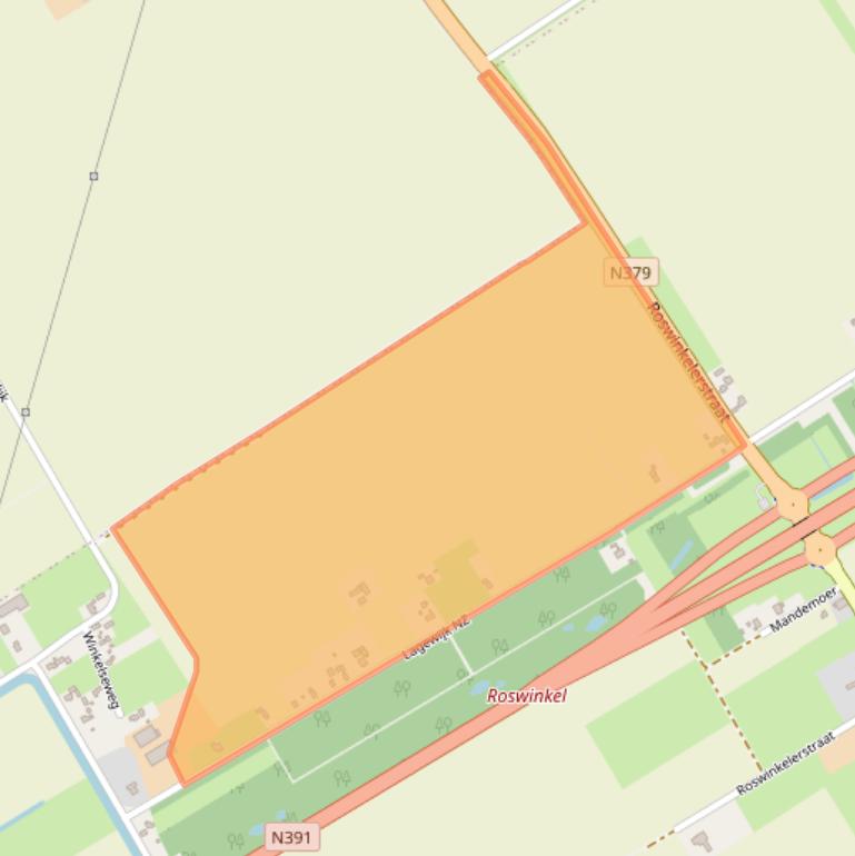 Kaart van postcodegebied 7895TW.