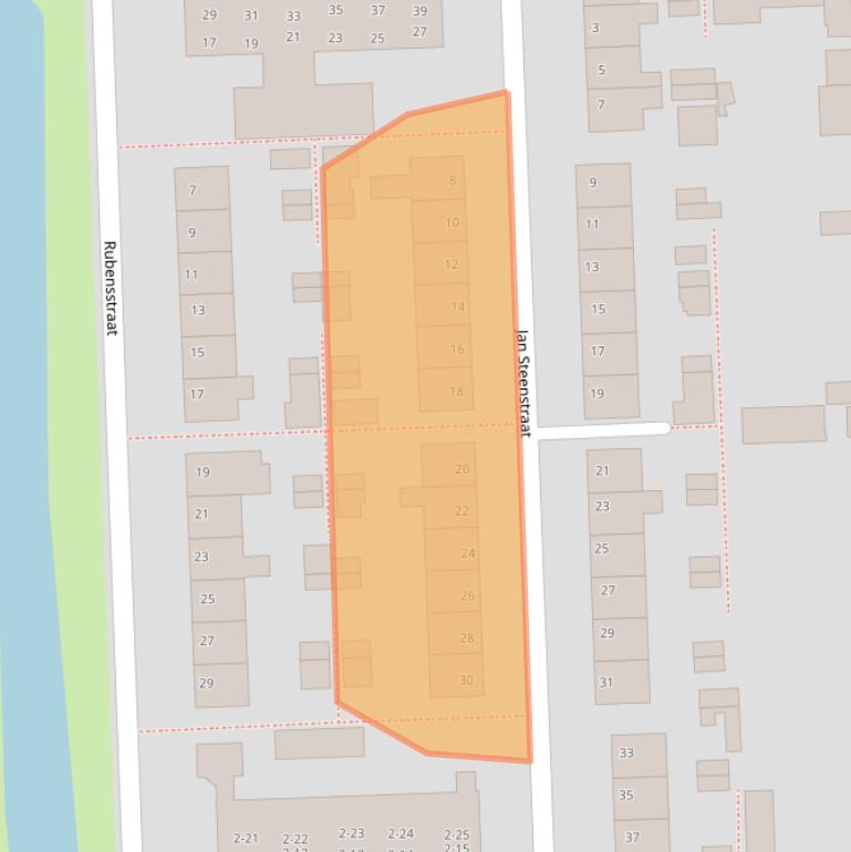 Kaart van postcodegebied 7901EP.