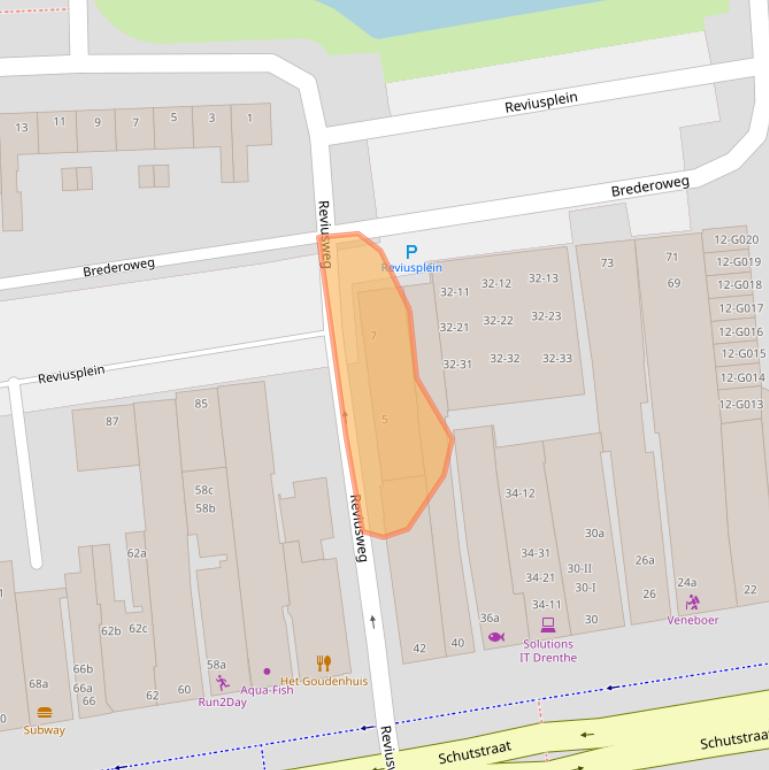 Kaart van postcodegebied 7901JN.