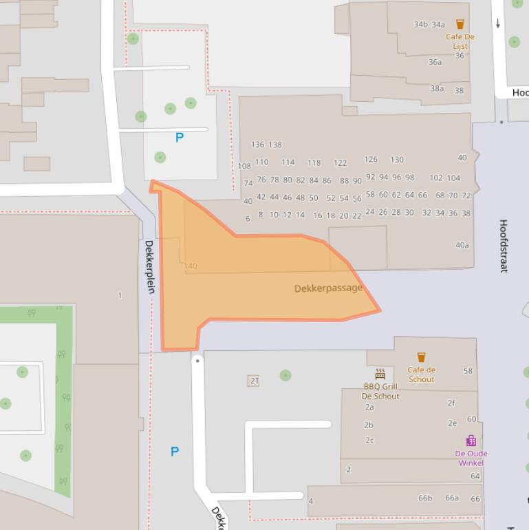 Kaart van postcodegebied 7901KA.