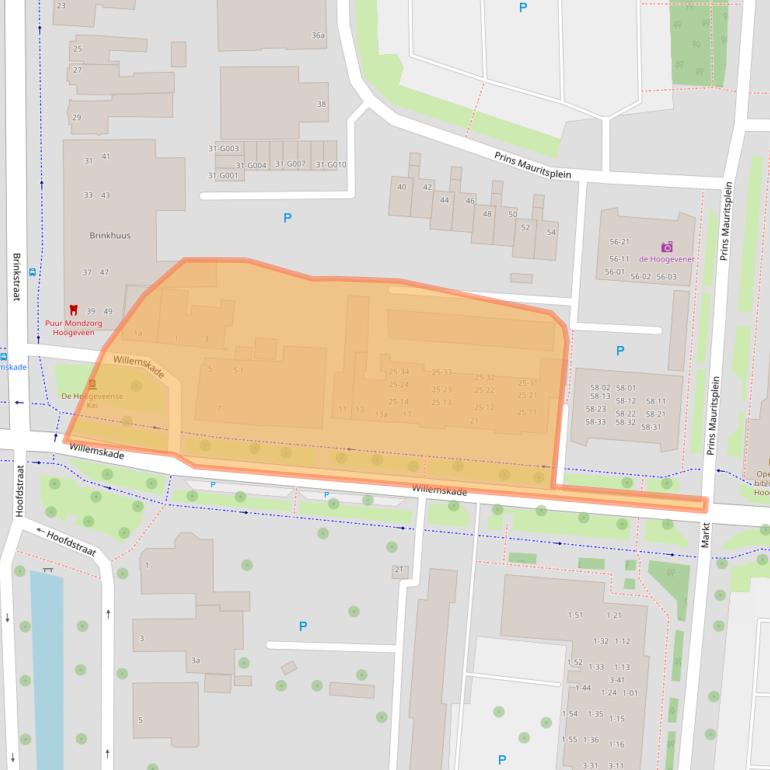 Kaart van postcodegebied 7902AT.