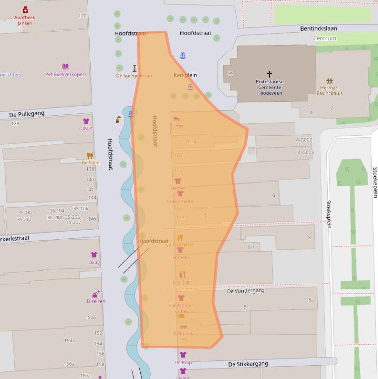 Kaart van postcodegebied 7902ED.