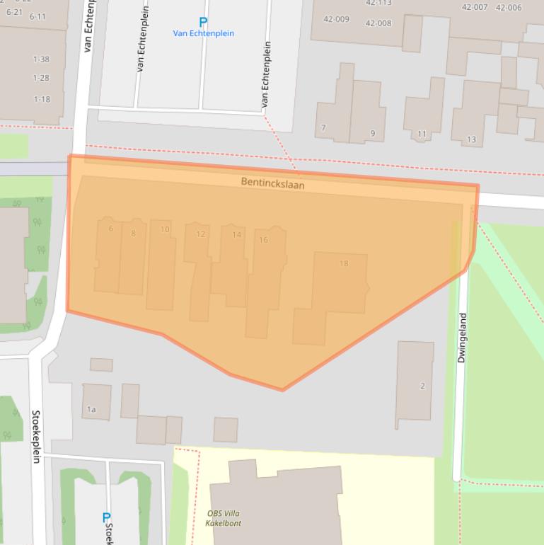 Kaart van postcodegebied 7902GE.