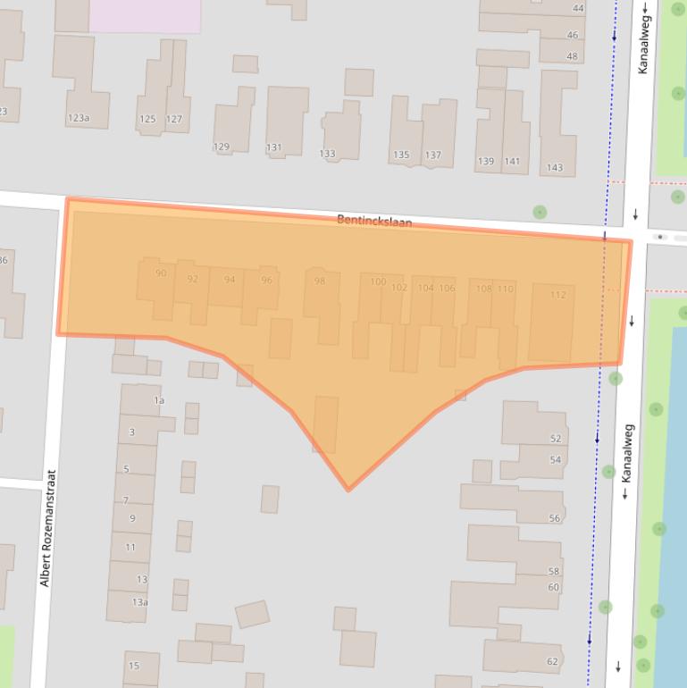 Kaart van postcodegebied 7902GJ.