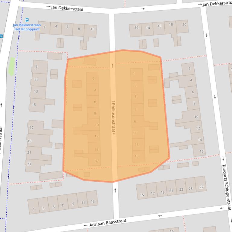 Kaart van postcodegebied 7902HP.