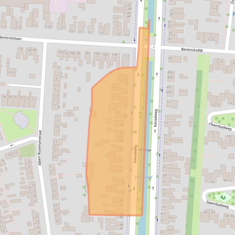 Kaart van postcodegebied 7902LN.