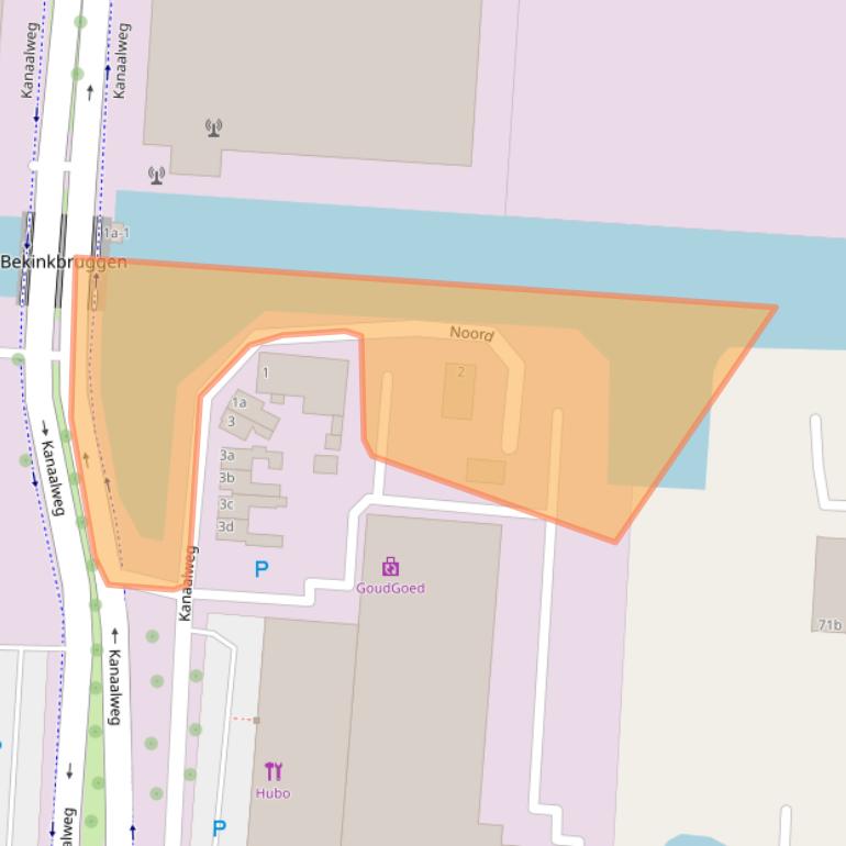 Kaart van postcodegebied 7902LR.