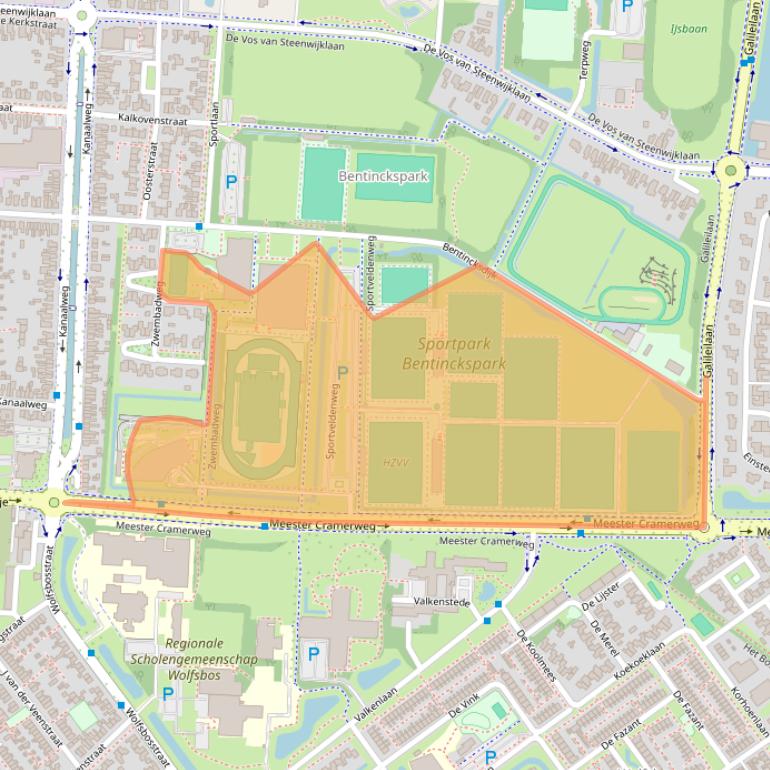 Kaart van postcodegebied 7902NX.