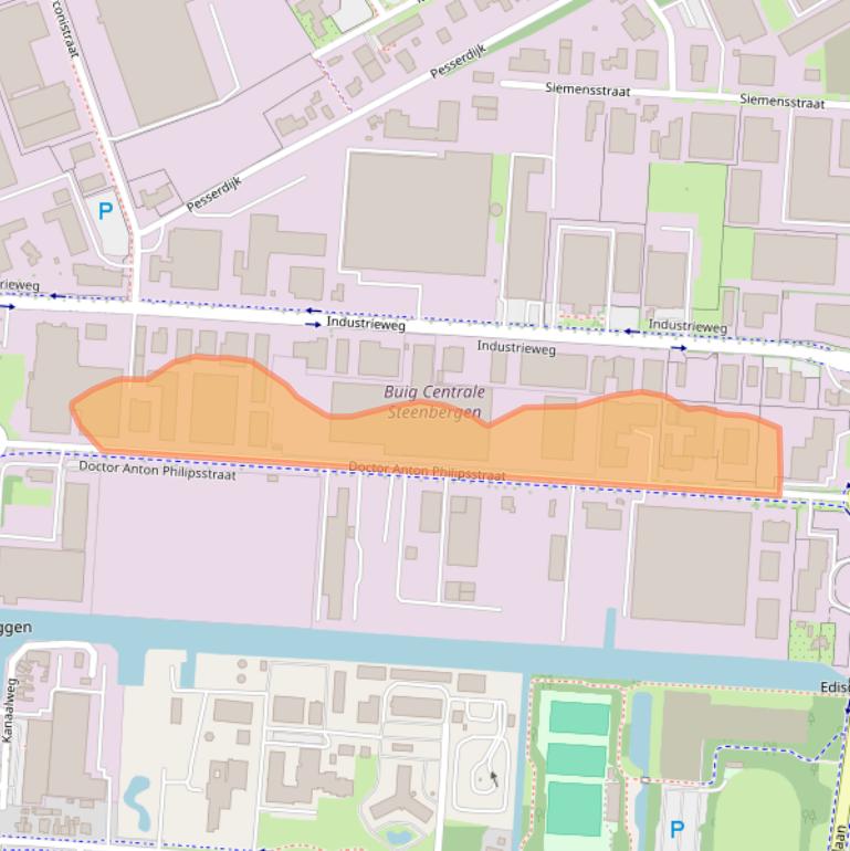 Kaart van postcodegebied 7903AL.
