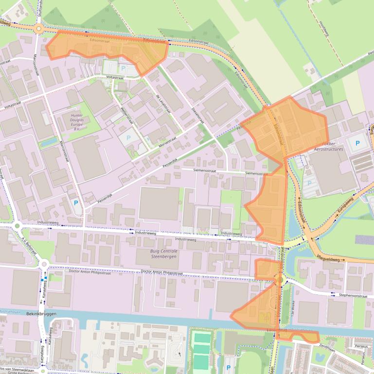 Kaart van postcodegebied 7903AN.