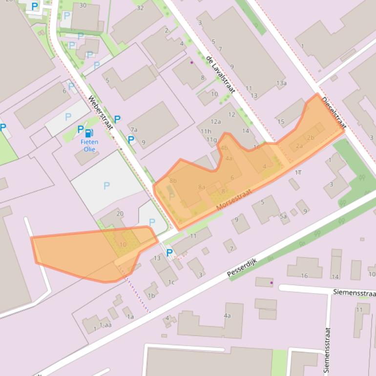 Kaart van postcodegebied 7903BL.