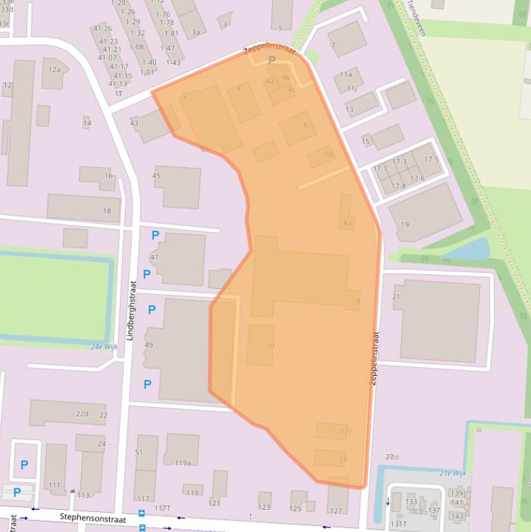 Kaart van postcodegebied 7903BP.