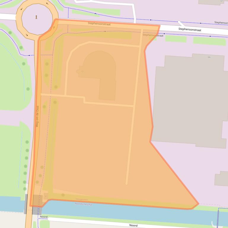 Kaart van postcodegebied 7903BS.