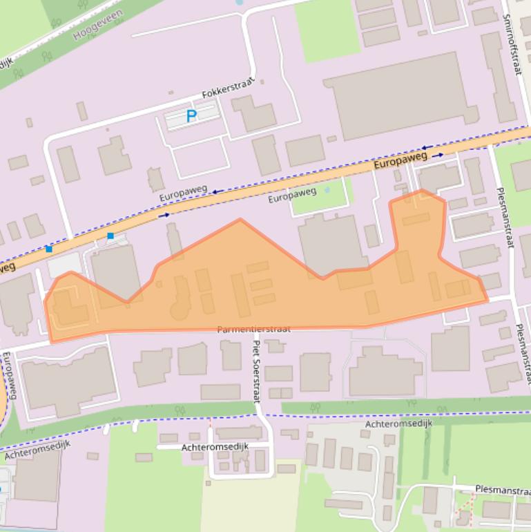 Kaart van postcodegebied 7903TN.