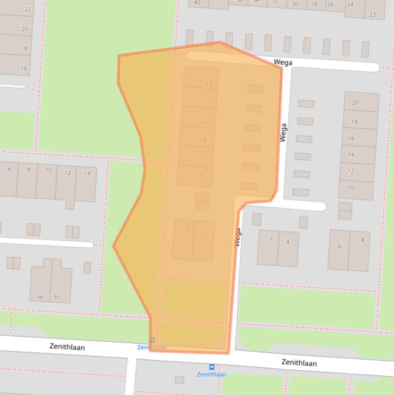 Kaart van postcodegebied 7904AS.