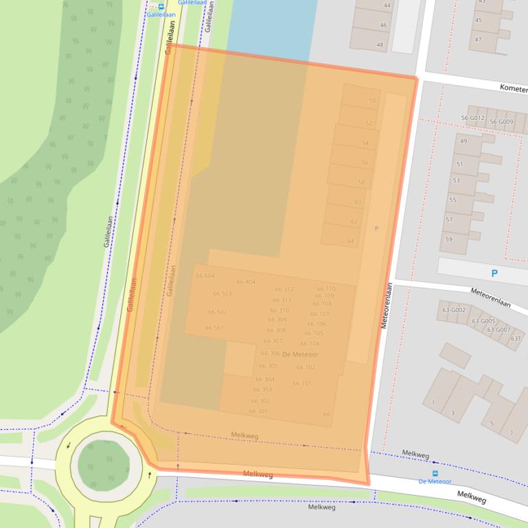 Kaart van postcodegebied 7904CD.