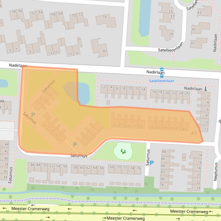 Kaart van postcodegebied 7904GA.