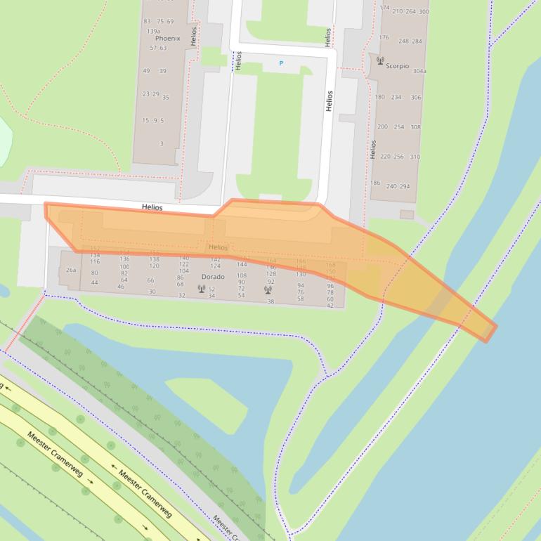 Kaart van postcodegebied 7904HK.