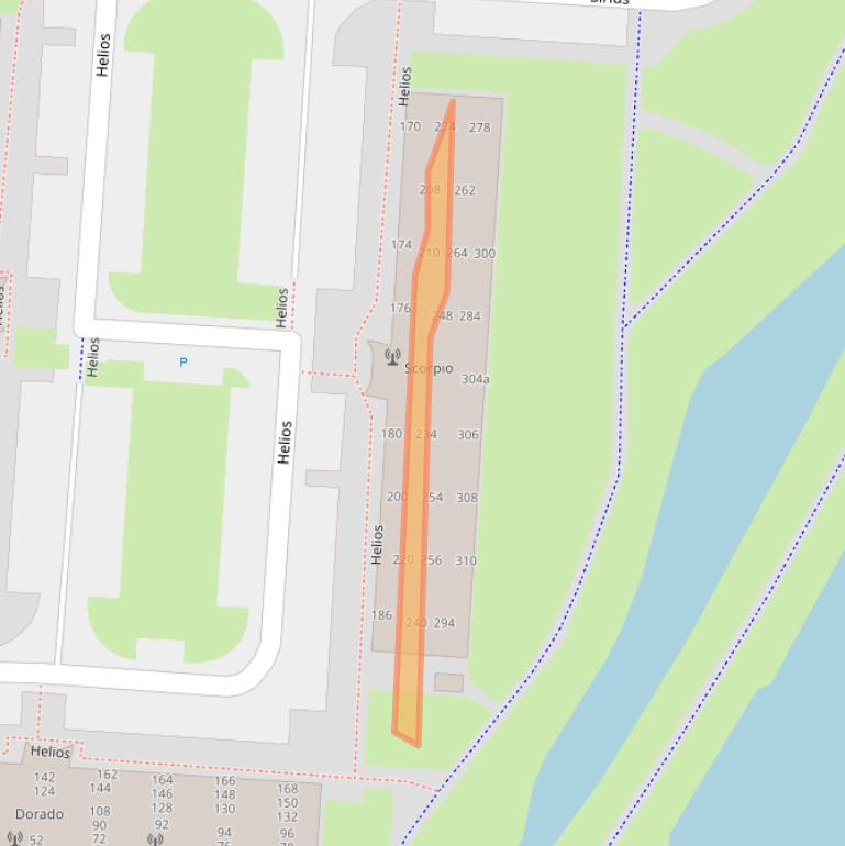 Kaart van postcodegebied 7904HM.