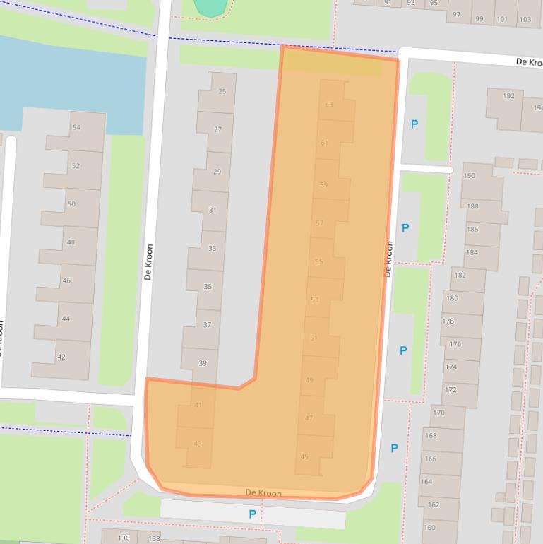 Kaart van postcodegebied 7904KB.