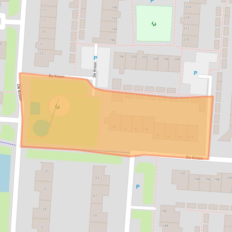 Kaart van postcodegebied 7904KC.