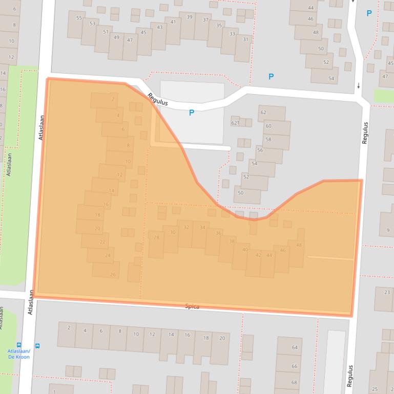 Kaart van postcodegebied 7904KK.