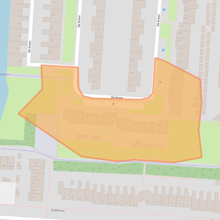 Kaart van postcodegebied 7904KX.