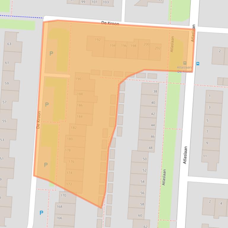 Kaart van postcodegebied 7904KZ.