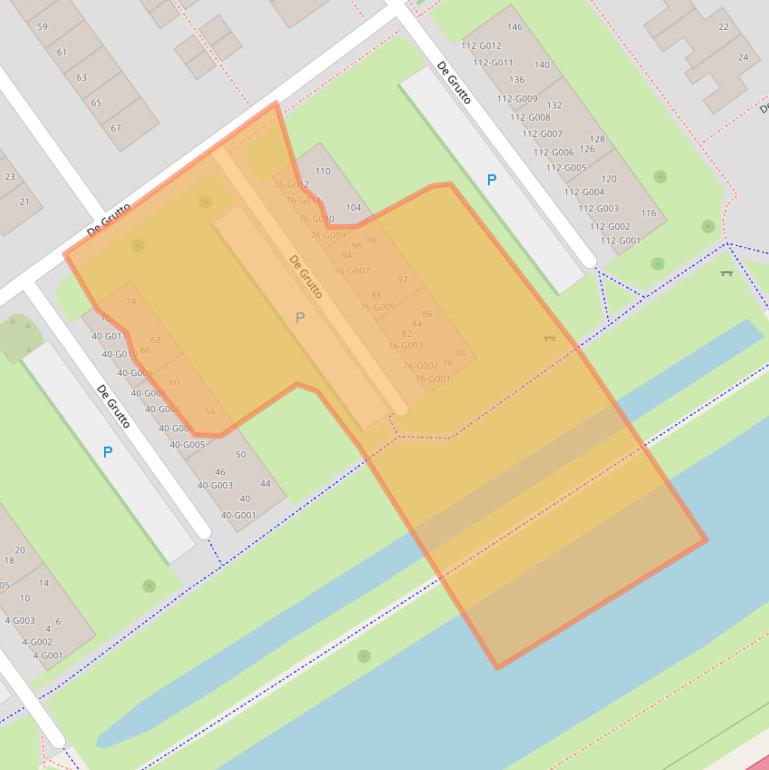 Kaart van postcodegebied 7905BD.