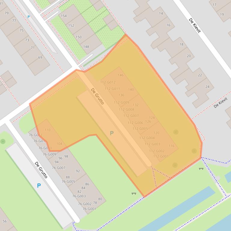 Kaart van postcodegebied 7905BE.