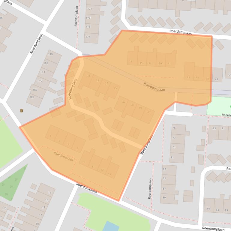 Kaart van postcodegebied 7905EB.