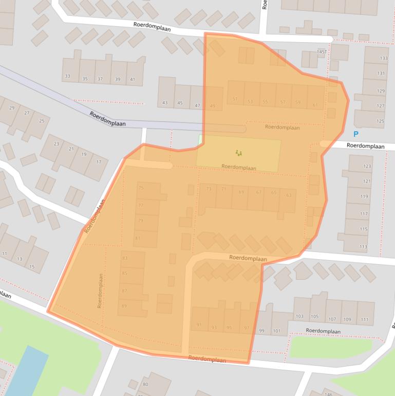 Kaart van postcodegebied 7905EC.