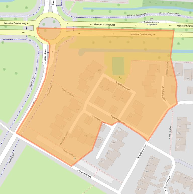 Kaart van postcodegebied 7905EL.