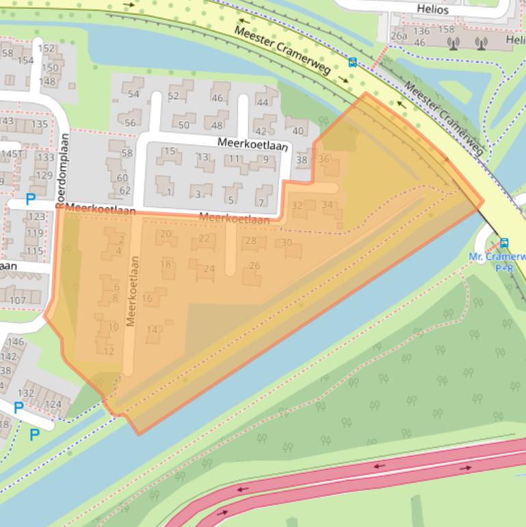 Kaart van postcodegebied 7905ES.