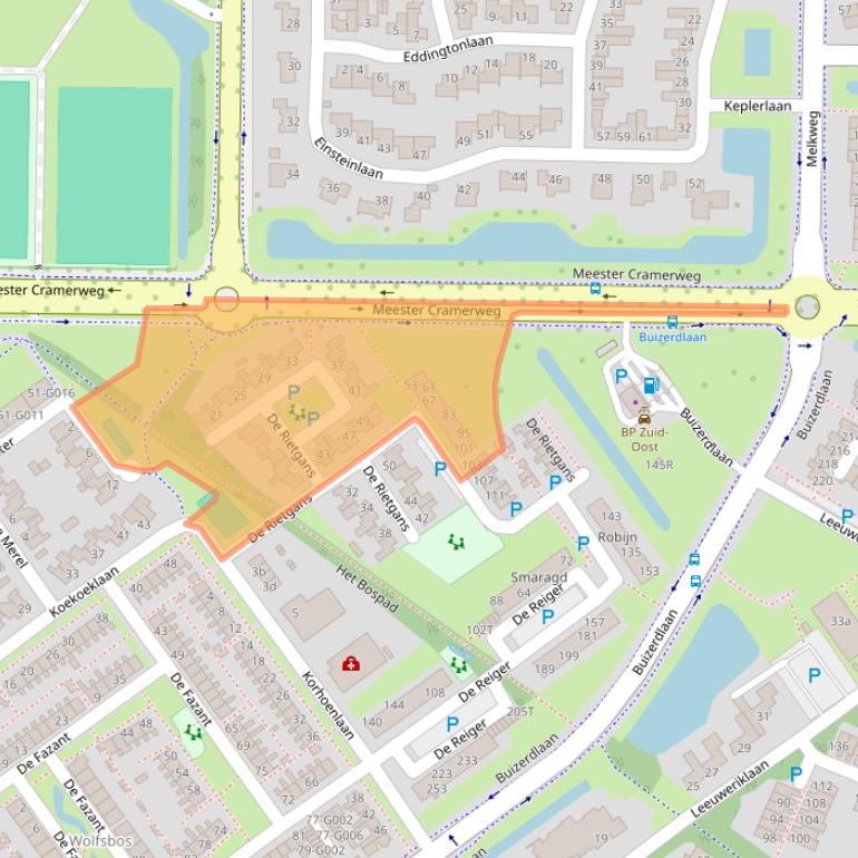 Kaart van postcodegebied 7905GN.