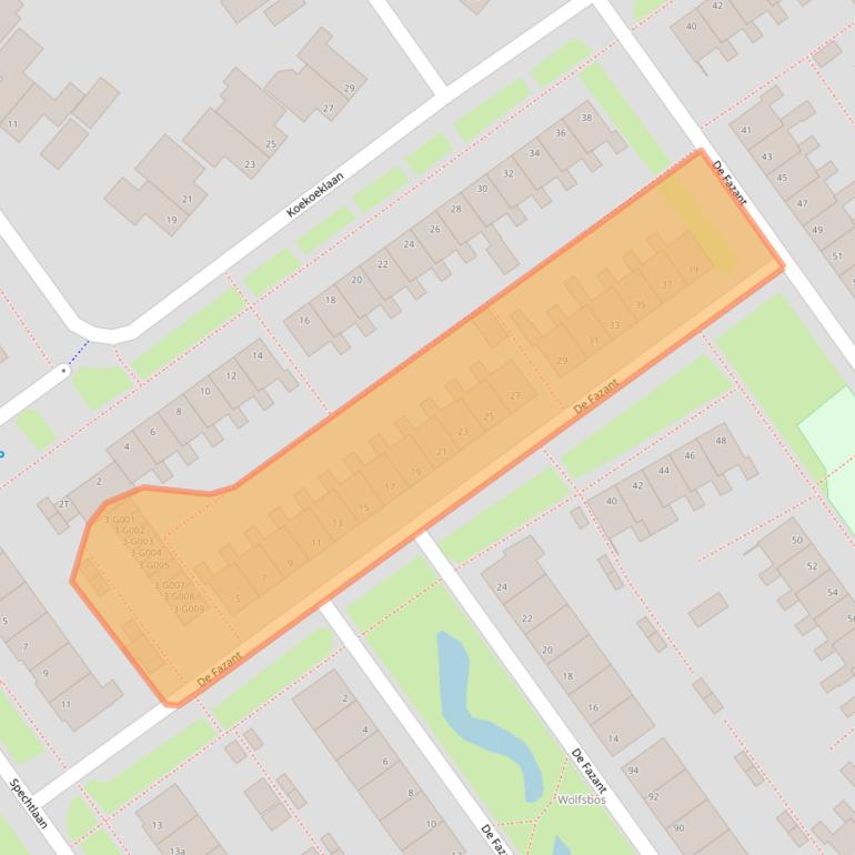 Kaart van postcodegebied 7905HA.