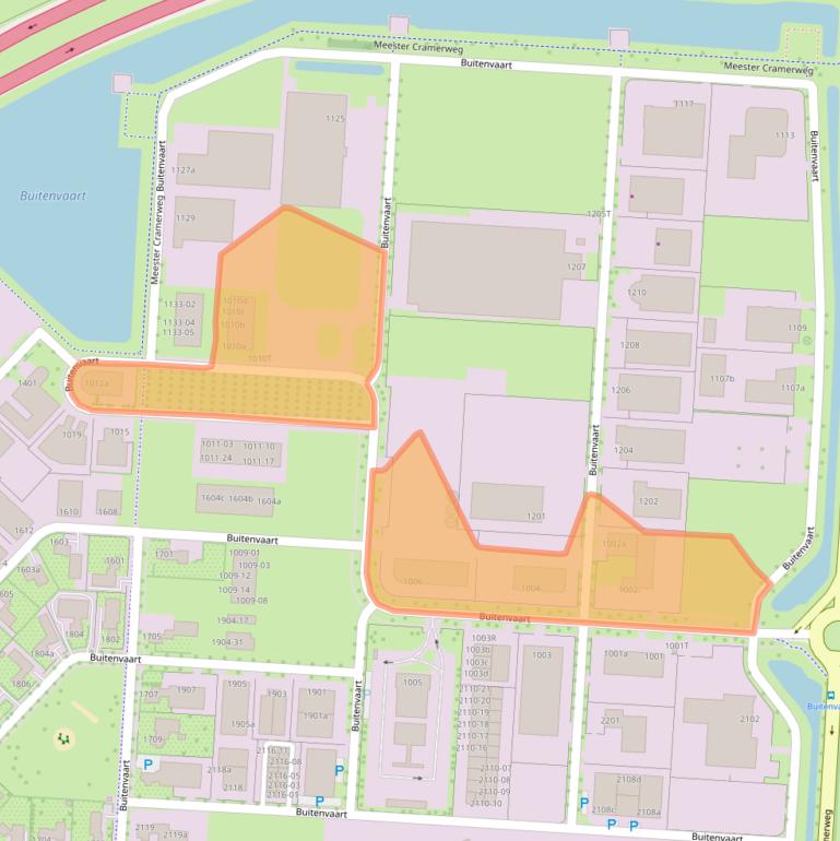Kaart van postcodegebied 7905SC.
