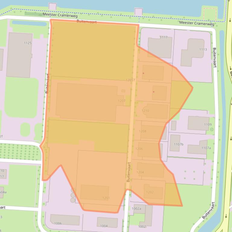 Kaart van postcodegebied 7905SG.