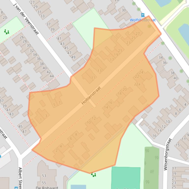 Kaart van postcodegebied 7906BB.