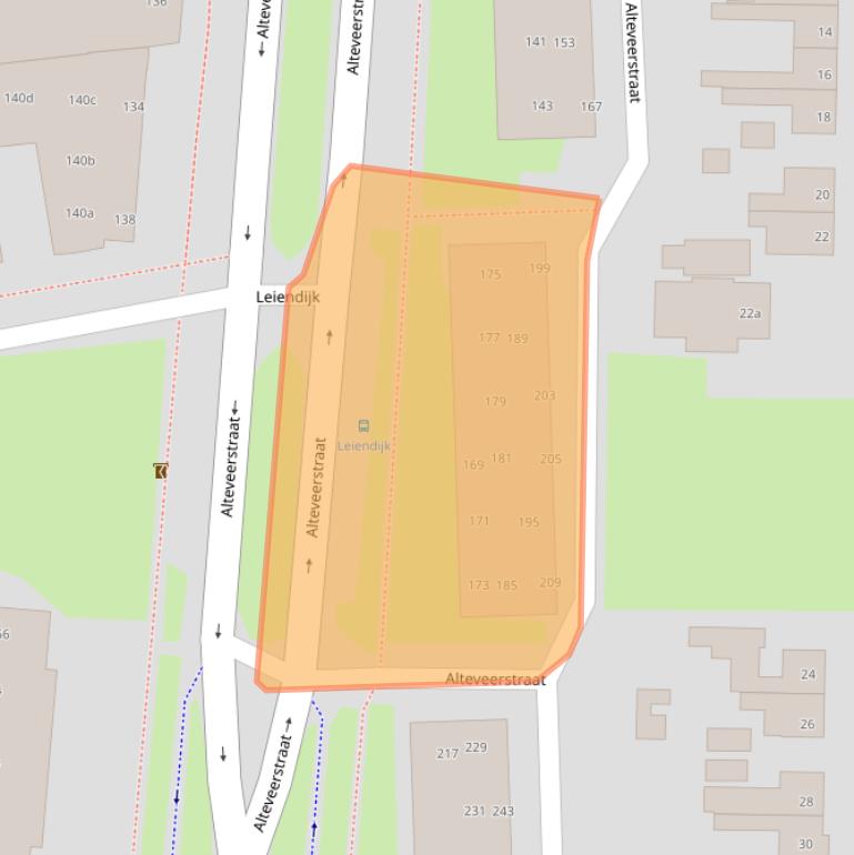 Kaart van postcodegebied 7906CG.