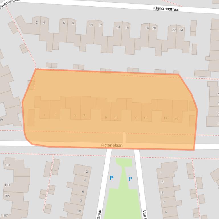 Kaart van postcodegebied 7906DC.