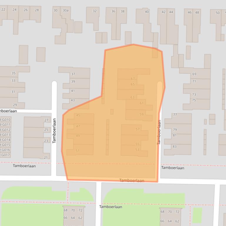 Kaart van postcodegebied 7906EC.