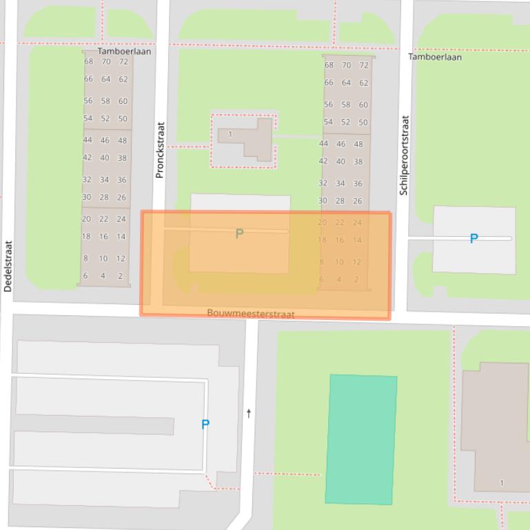 Kaart van postcodegebied 7906ES.