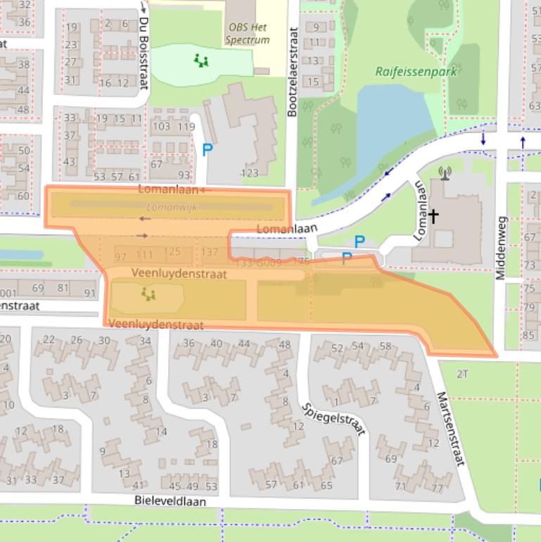 Kaart van postcodegebied 7906HG.