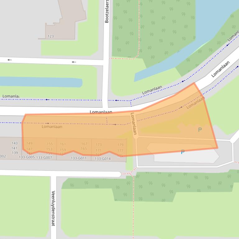 Kaart van postcodegebied 7906HH.