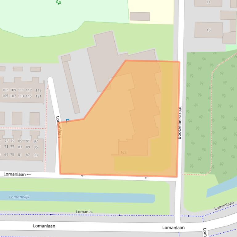 Kaart van postcodegebied 7906HW.