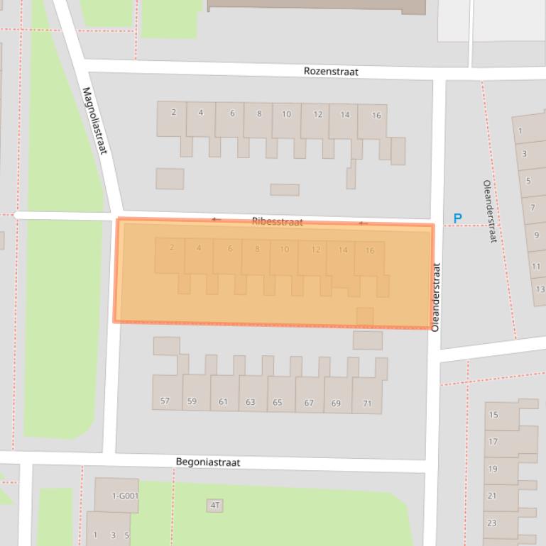 Kaart van postcodegebied 7906JV.