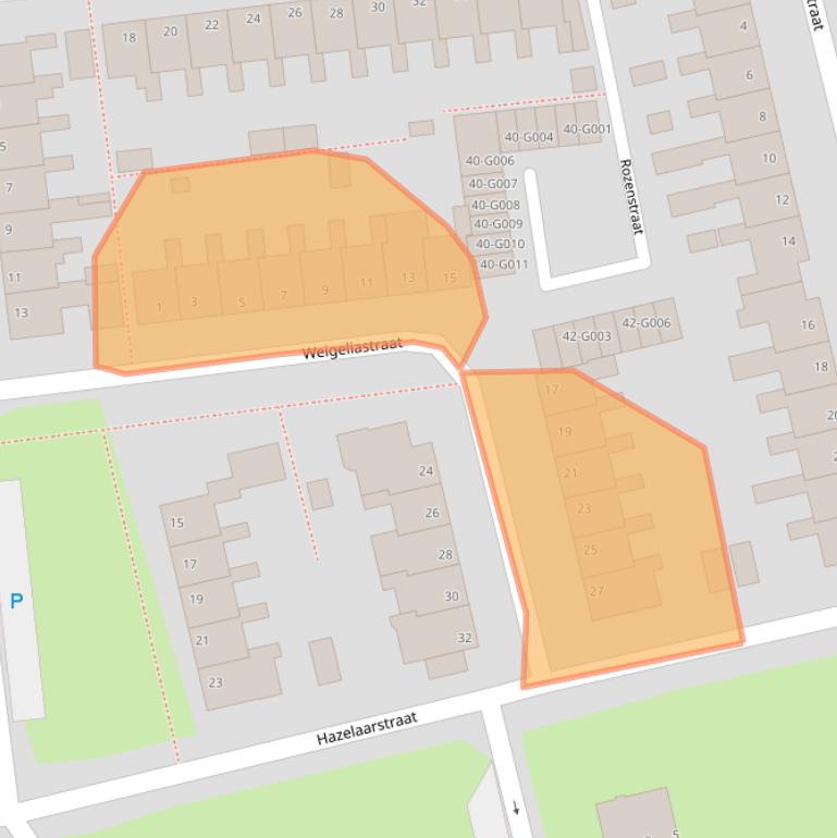 Kaart van postcodegebied 7906KM.