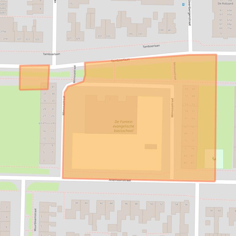 Kaart van postcodegebied 7906PK.